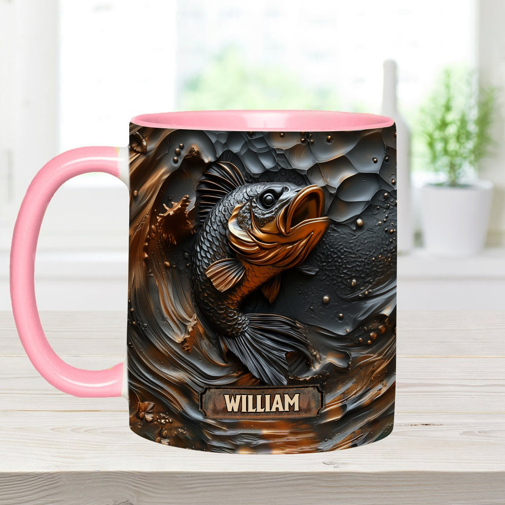 Mug personnalisé pour les passionnés de pêche -