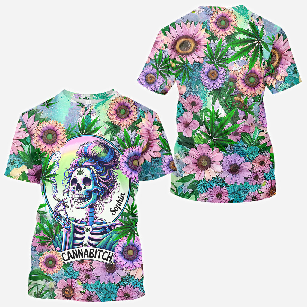 Cannabitch - Personalized Weed All Over Shirt