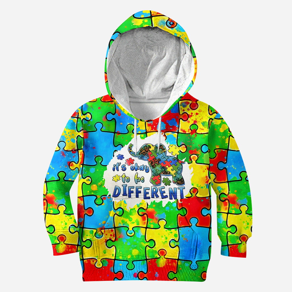 Es ist okay, anders zu sein – T-Shirt zur Sensibilisierung für Autismus
