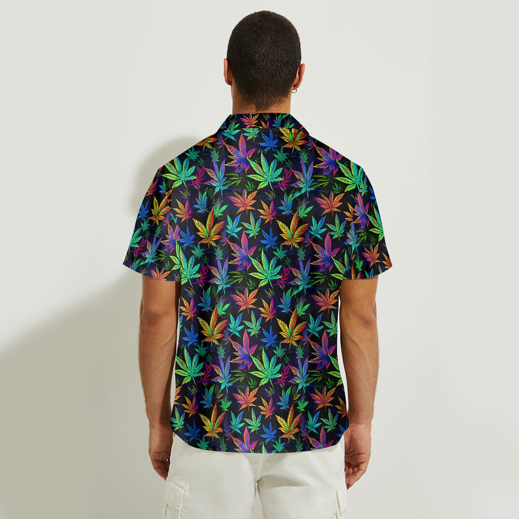 Colorful 420 - Personalized Weed Hawaiian Shirt