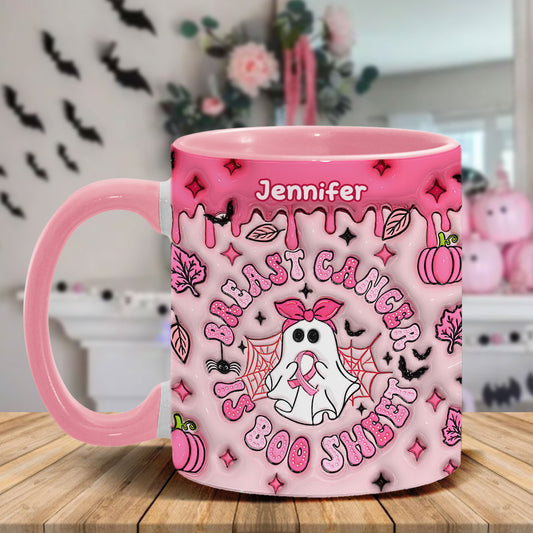 Mug personnalisé « Le cancer du sein, c'est nul » – Sensibilisation au cancer du sein
