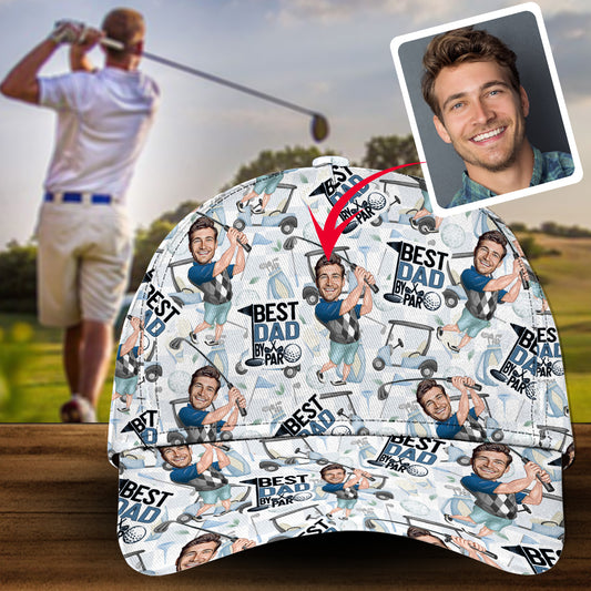 Gift For Golf Dad, Uncle, Husband... - Personalized Golf Classic Cap