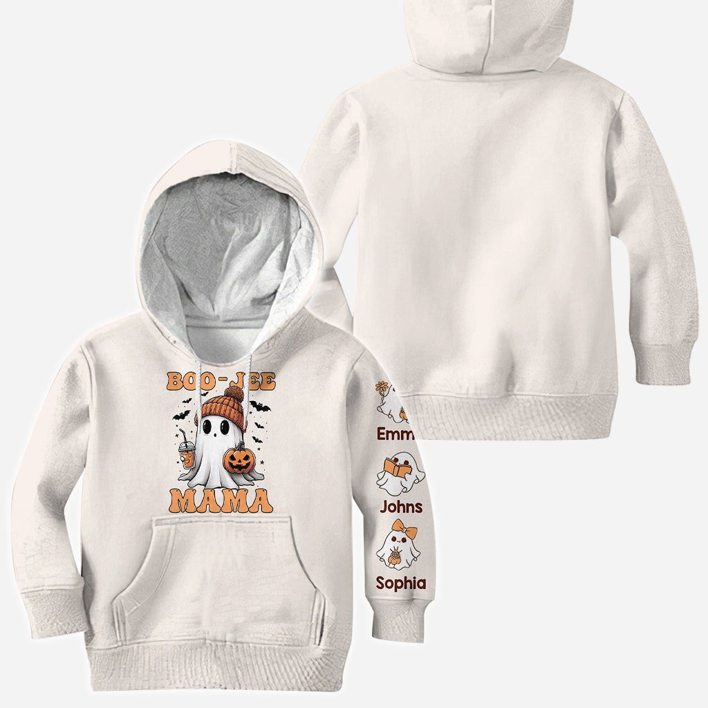 Halloween Boo Jee Mama - Personalized Mother All Over Shirt