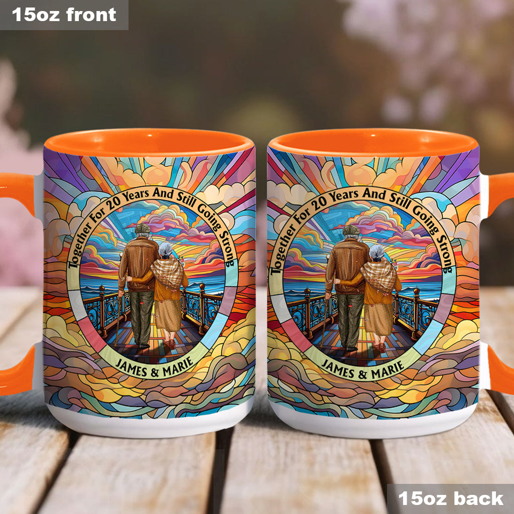 Still Going Strong - Personalized Couple Accent Mug