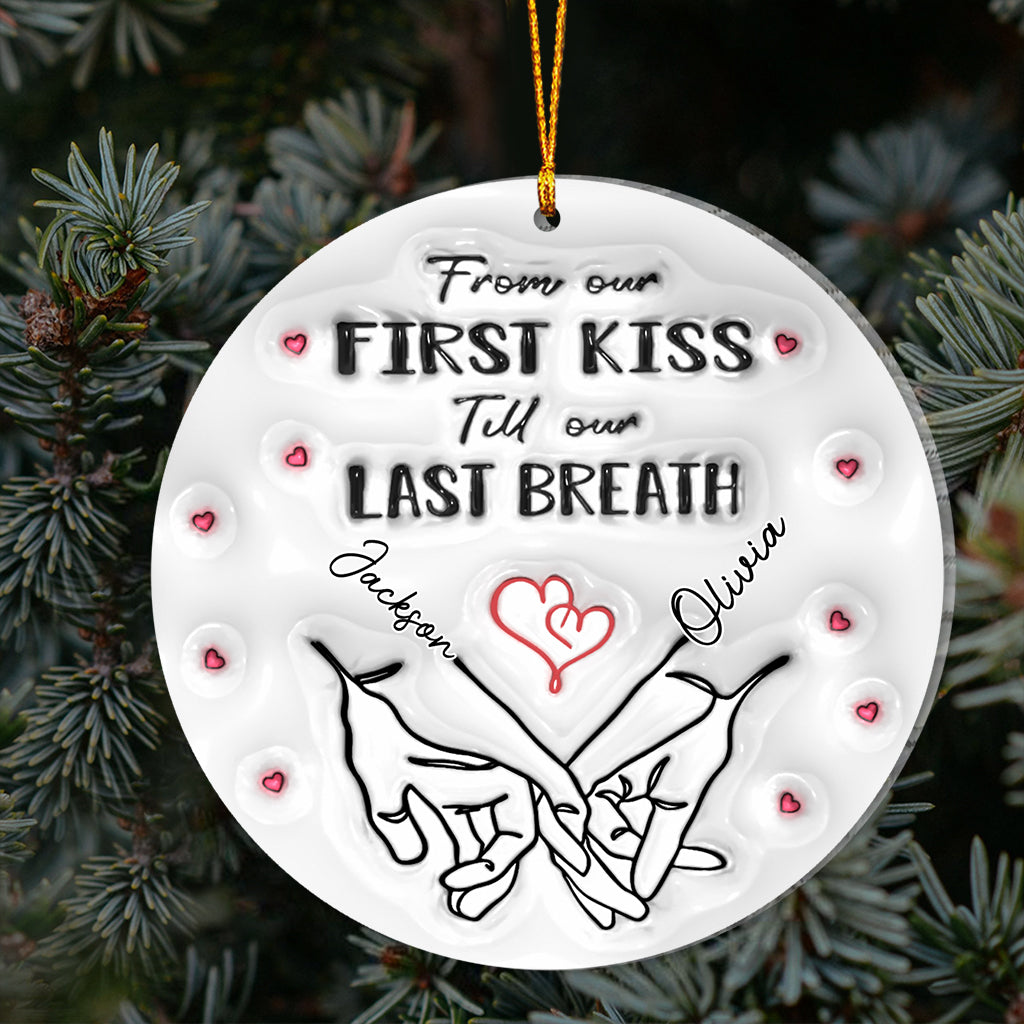 I Met You I Loved You - Personalized Couple Ornament