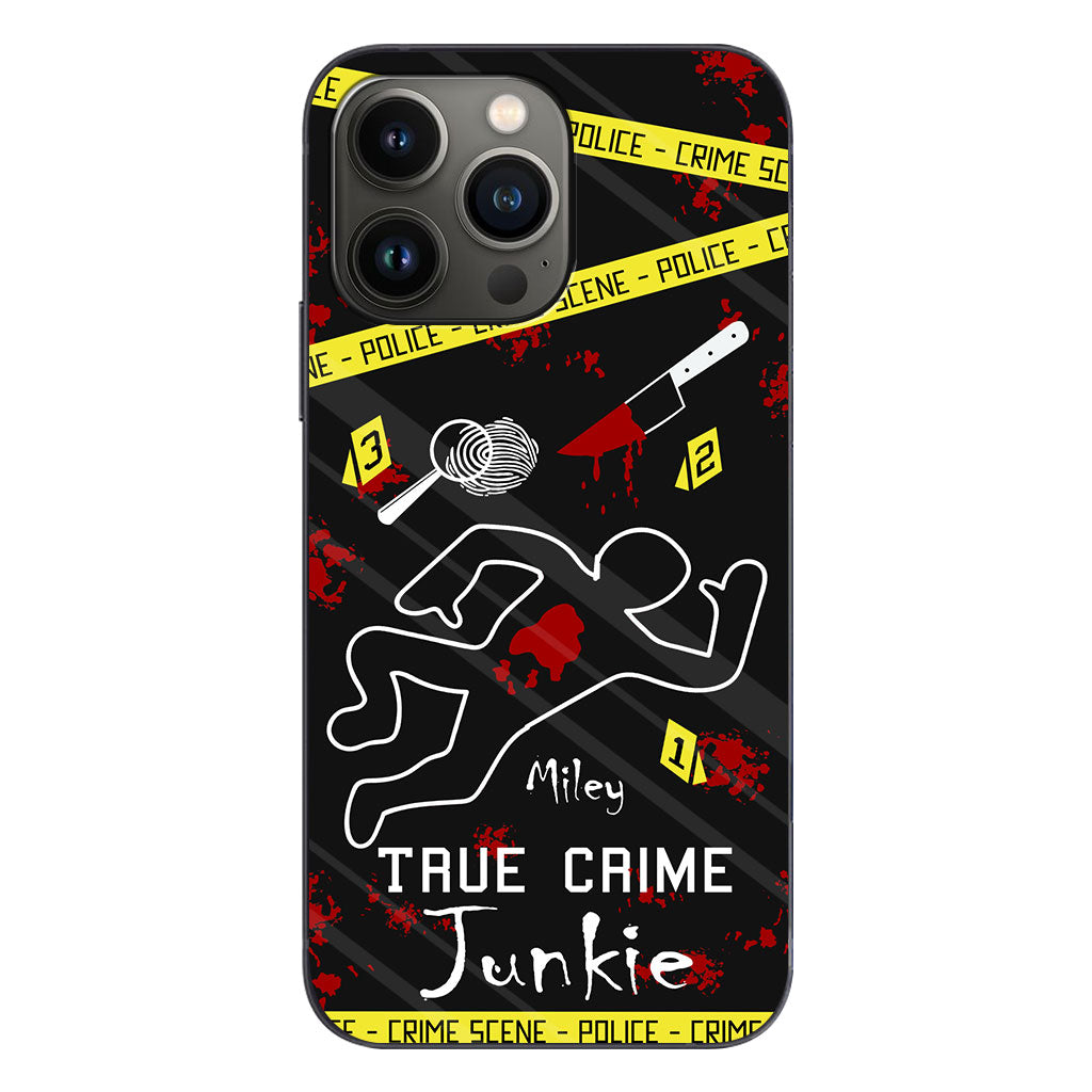 True Crime Junkie – Personalisierte Handyhülle