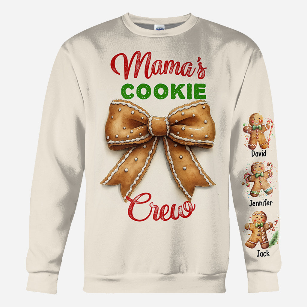 Grandma's Cookie Crew - Personalized Mother All Over Shirt
