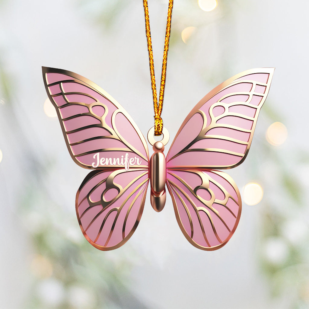 Papillons d'amour - Ornement papillon personnalisé