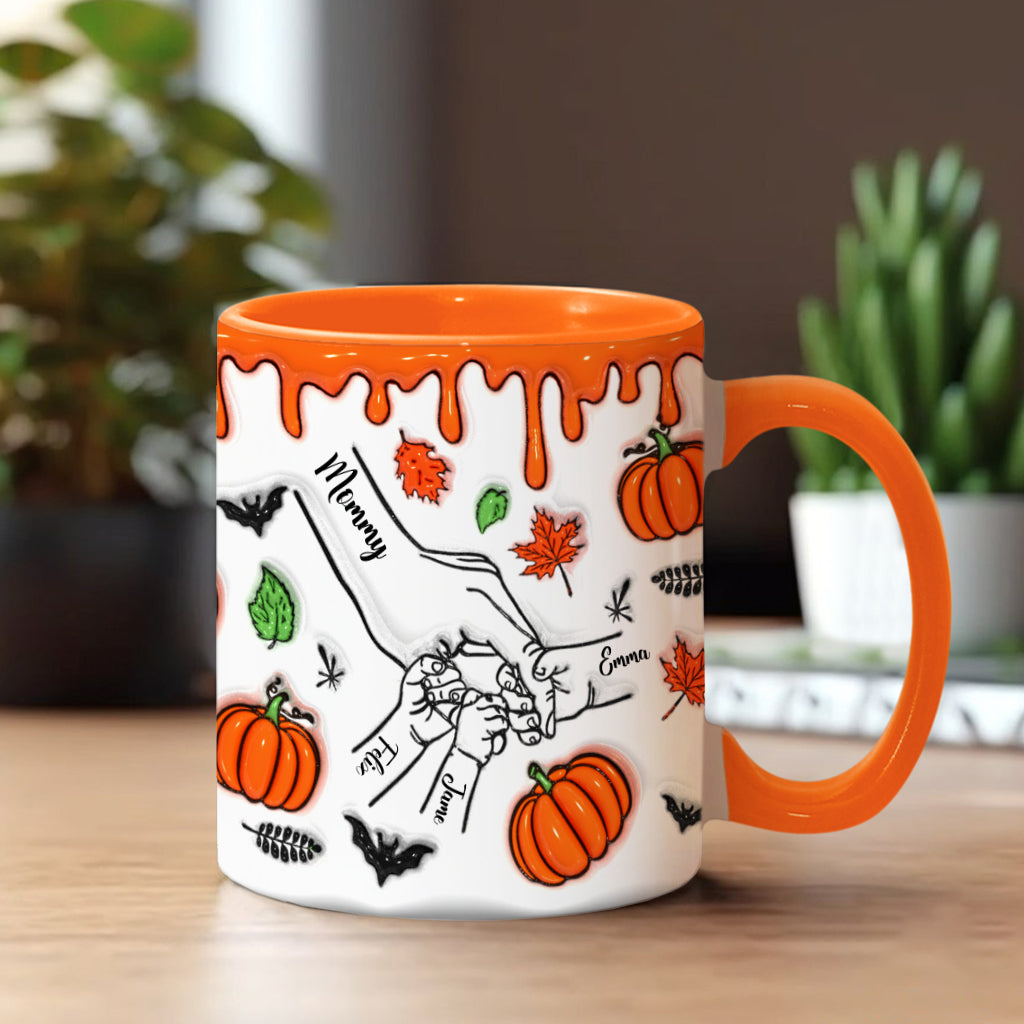 Halloween Mama/ Mimi/ Grandma... - Personalized Mother Accent Mug