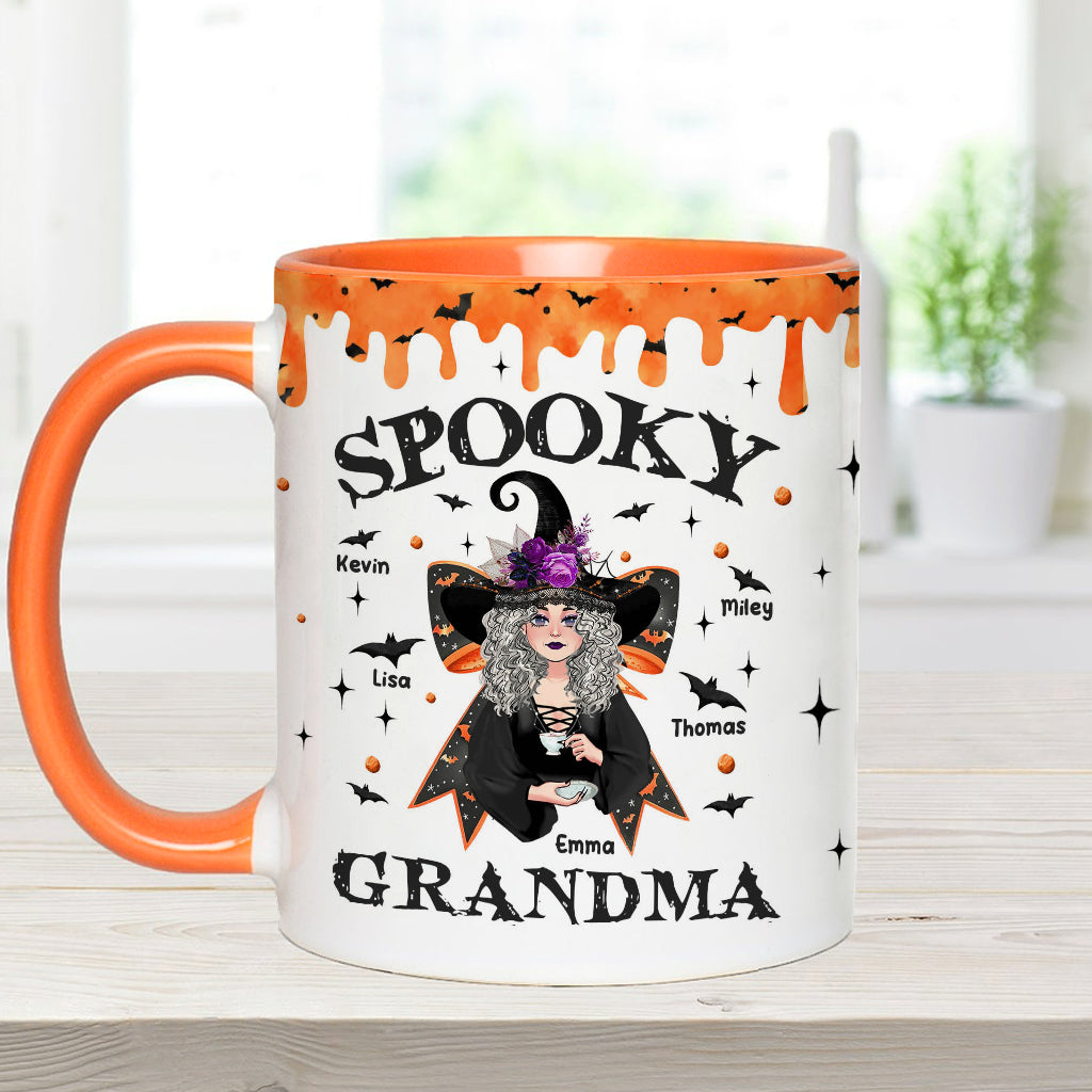 Spooky Any Title - Personalized Grandma Accent Mug