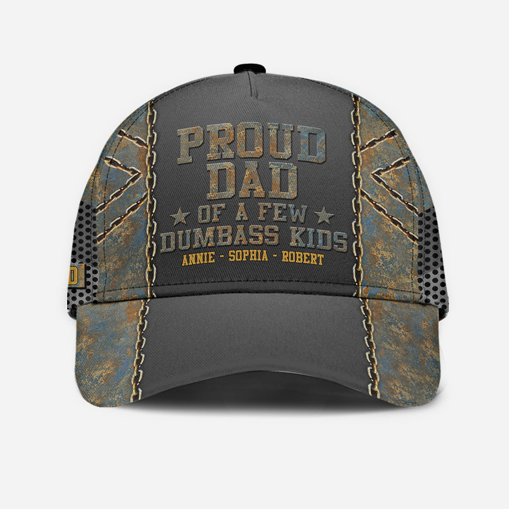 Proud Dad - Personalized Father Classic Cap