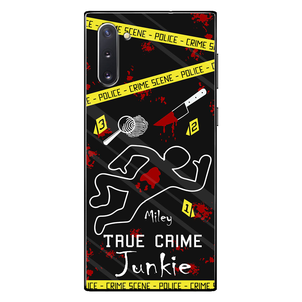 True Crime Junkie – Personalisierte Handyhülle