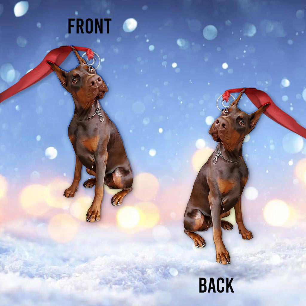Ornement photo personnalisé - Ornement de chien sur mesure