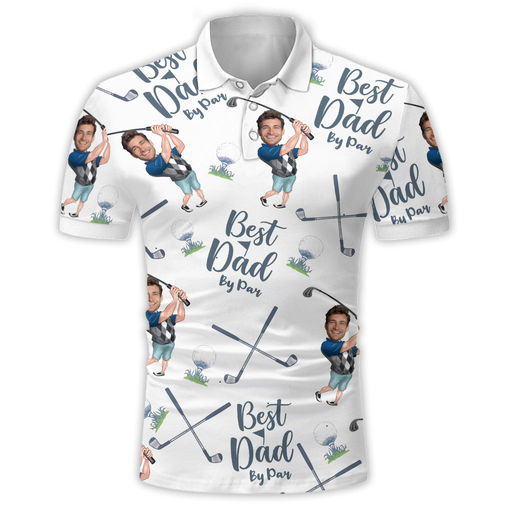 Best Dad/ Pop/ Grandma... By Par - Personalized Golf Polo Shirt