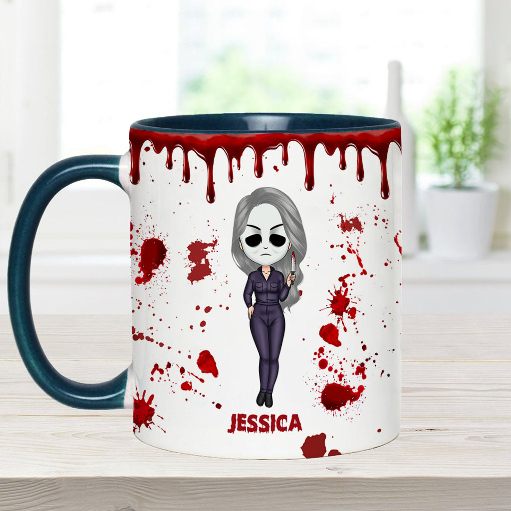 True Crime Mug - Personalized Accent Mug