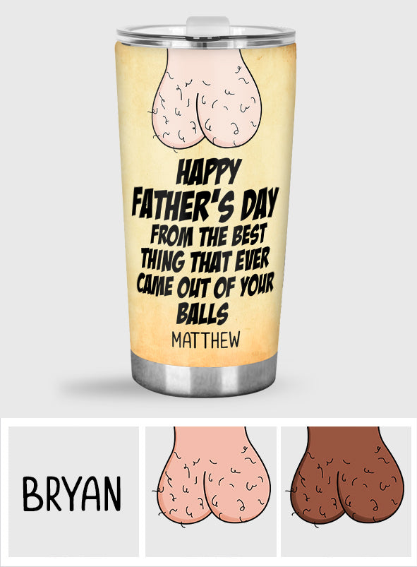 Happy Father's Day - Personalized Father Tumbler