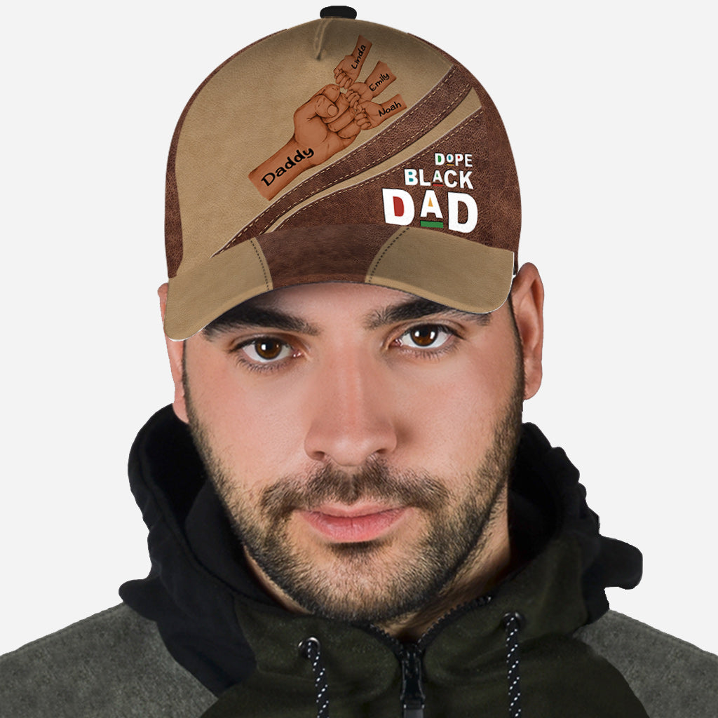 Papa le plus cool - Casquette classique afro-américaine personnalisée