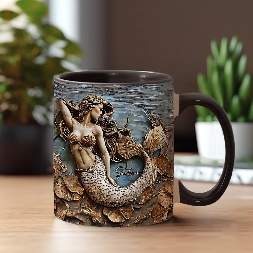 Mug personnalisé à motif sirène - Magnifique sirène