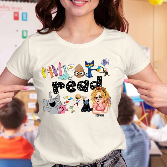 Lesen Sie – Personalisierte Lehrer-T-Shirts und Hoodies