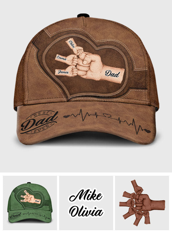 Best Dad Ever - Personalized Father Classic Cap