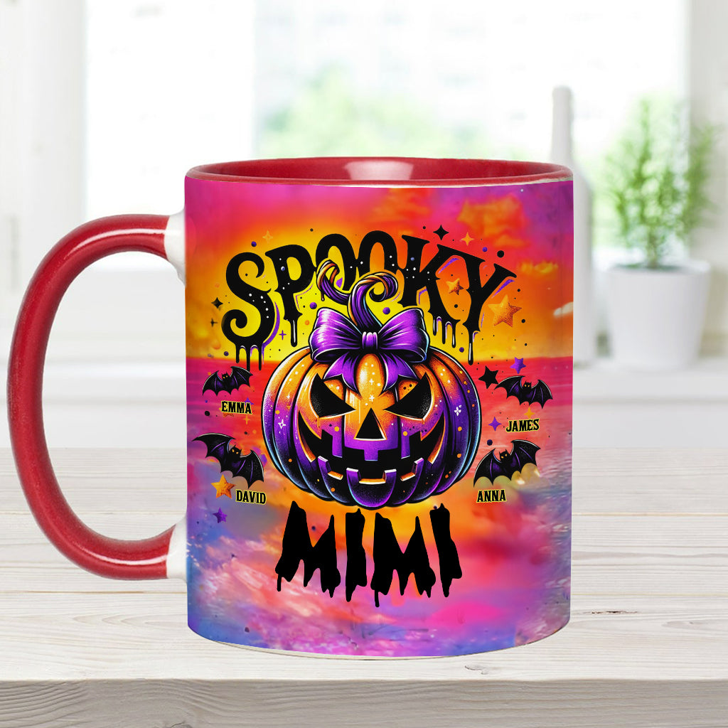 Spooky Grandma - Personalized Grandma Accent Mug