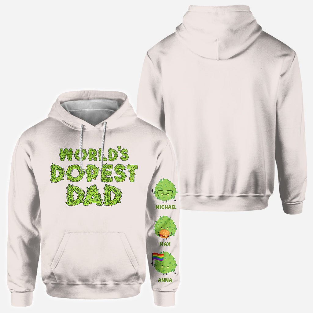 Dopest Dad Ever - Personalized Father All Over Shirt