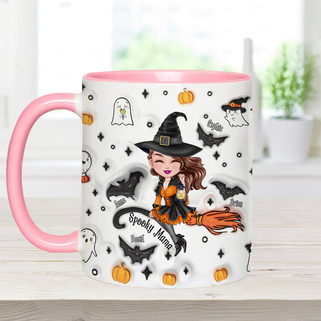 Spooky Mom - Personalized Mother Accent Mug