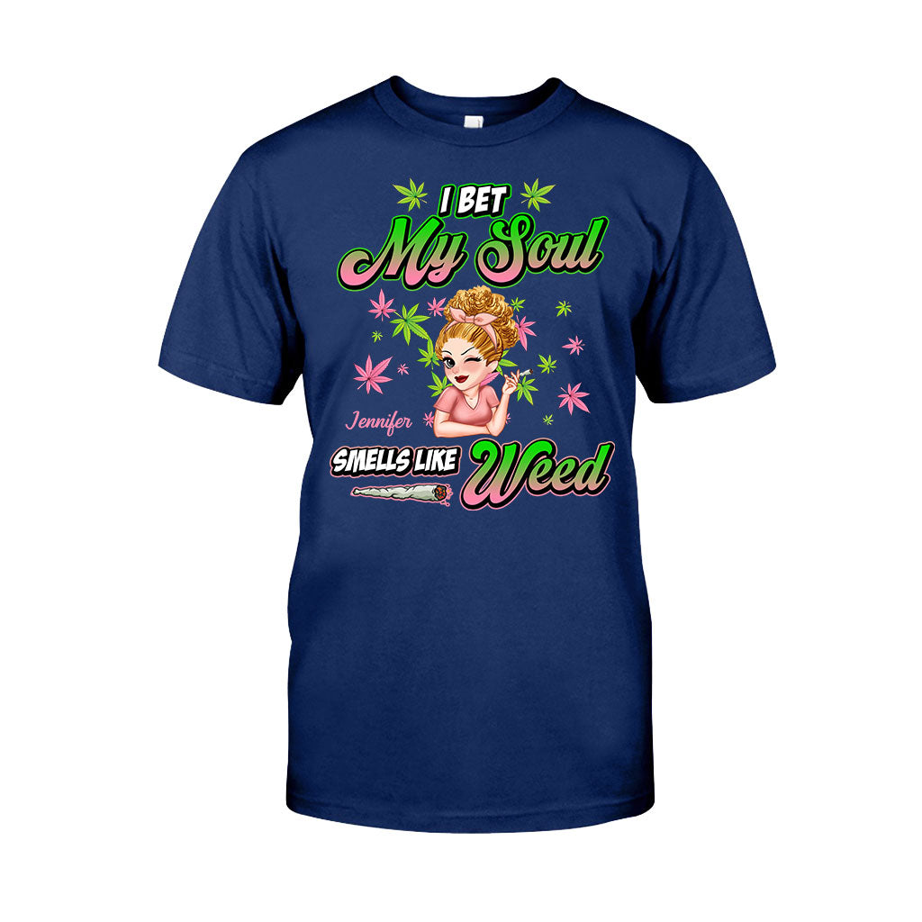 Ich wette, meine Seele riecht nach Gras – Personalisiertes Gras-T-Shirt und Hoodie