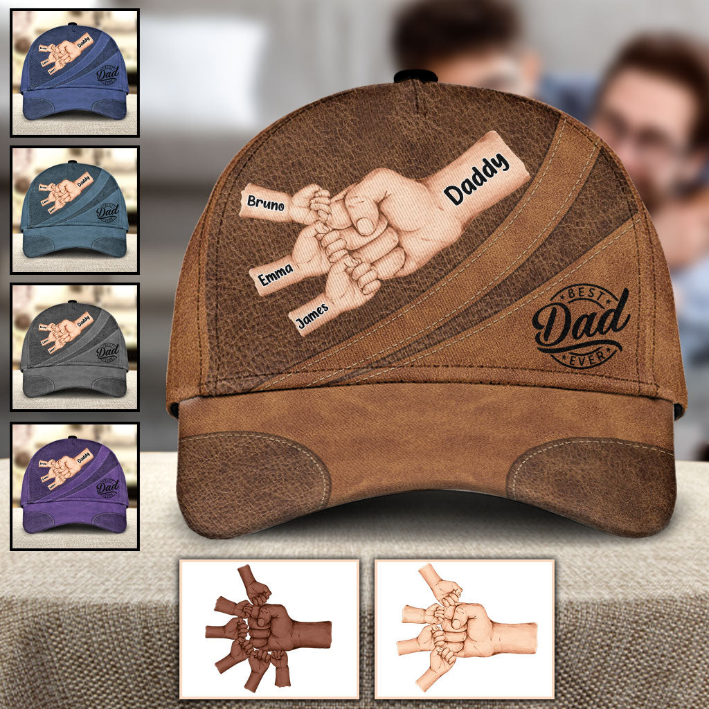 Best Dad Ever - Personalized Father Classic Cap