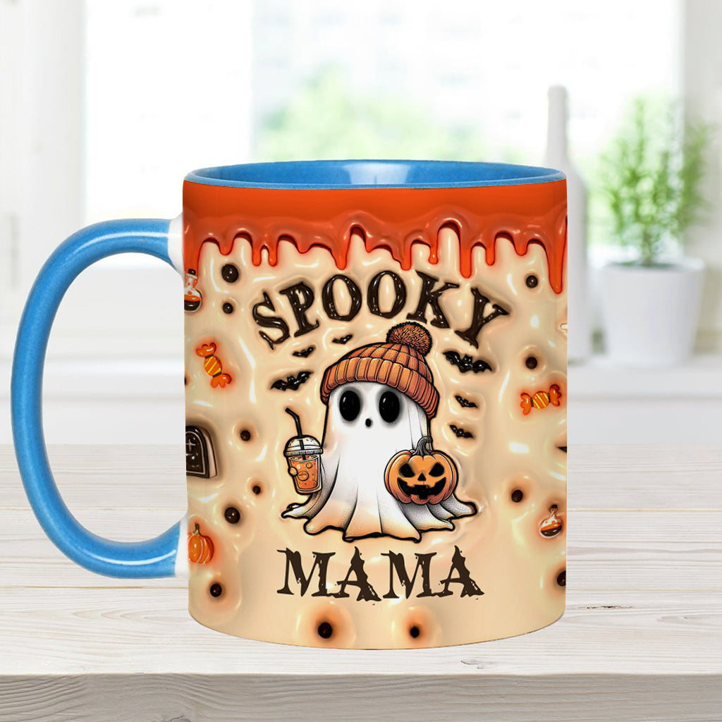 Halloween Boo Jee Mama - Personalized Mother Accent Mug