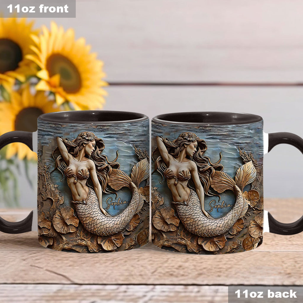 Mug personnalisé à motif sirène - Magnifique sirène
