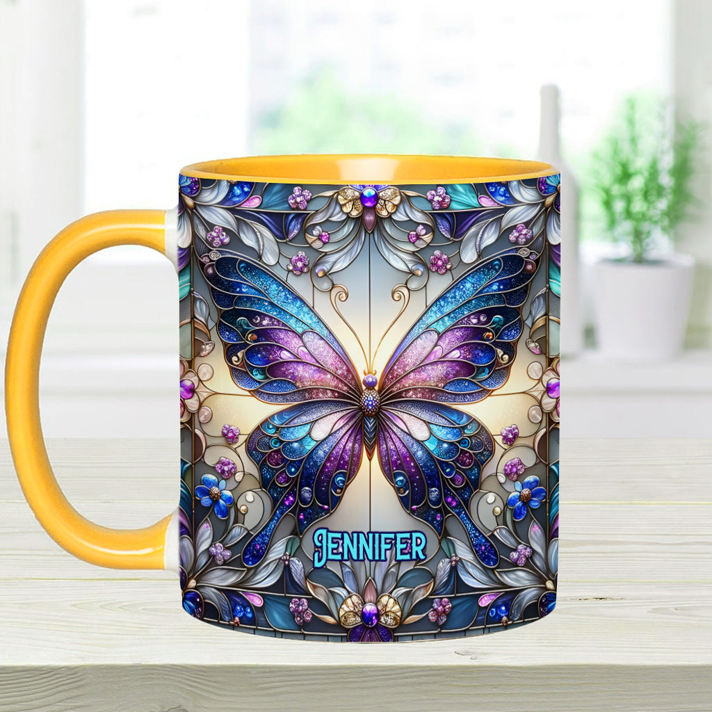 A Big Piece Of My Heart - Personalized Memorial Accent Mug