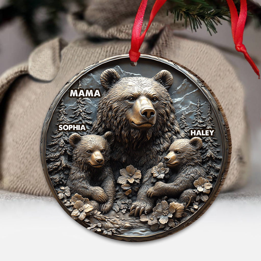 Mama Bear - Personalized Mother Ornament
