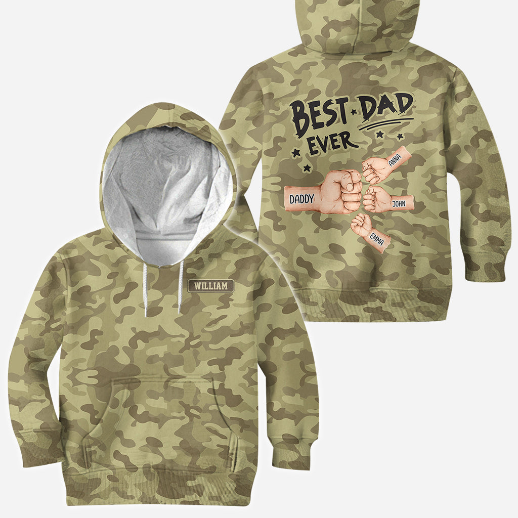 Best Dad Ever - Personalized Father All Over Shirt