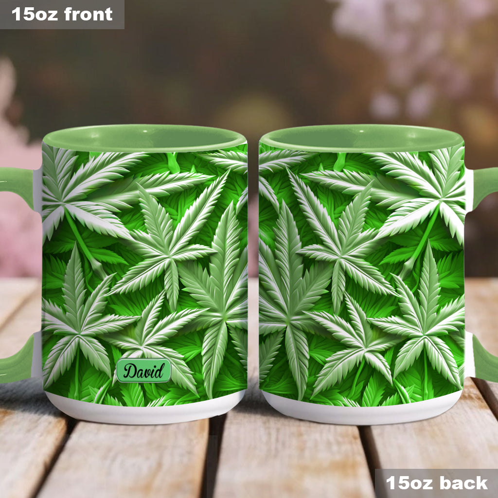 420 Vibes - Personalized Weed Accent Mug