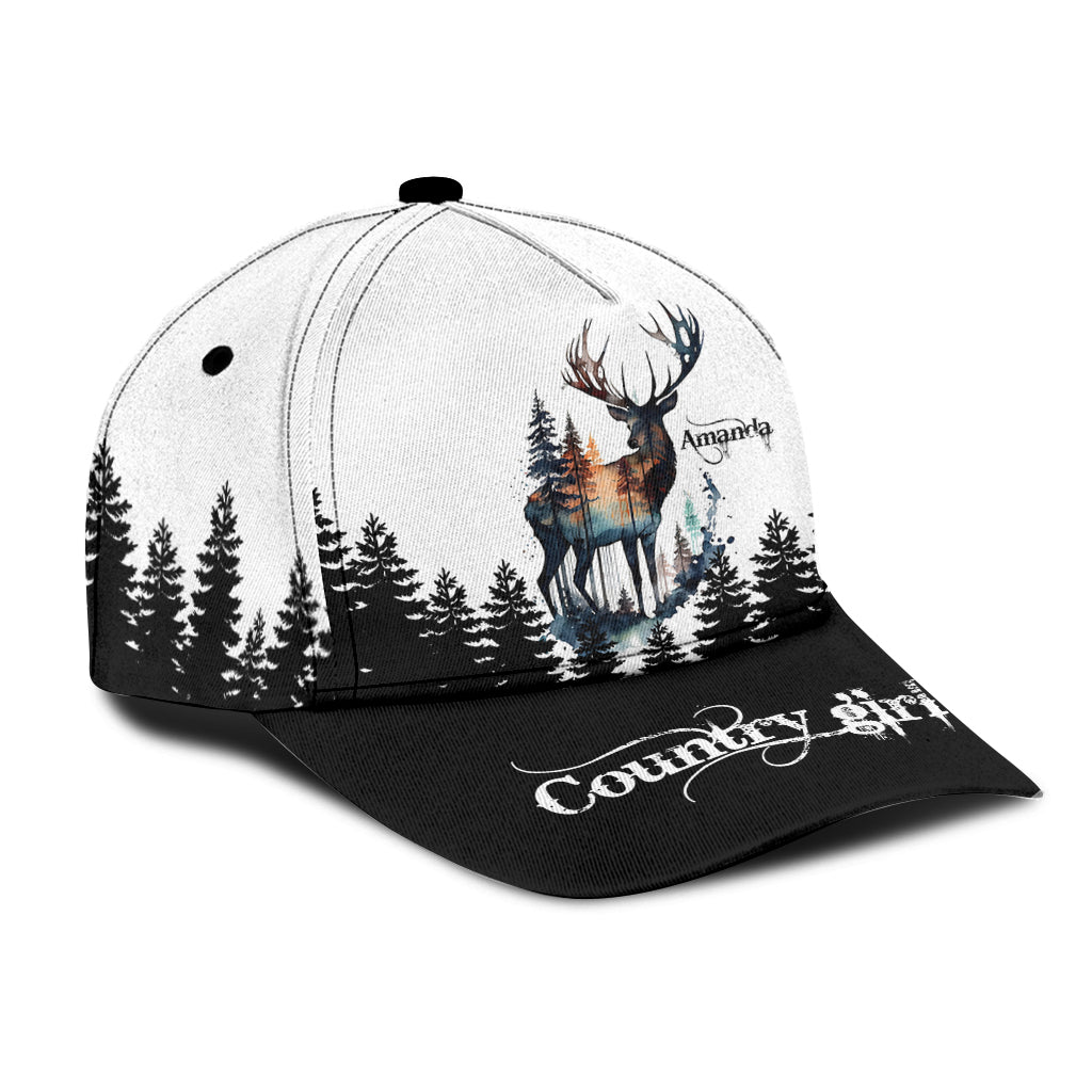 Casquette de chasse classique personnalisée Country Girl