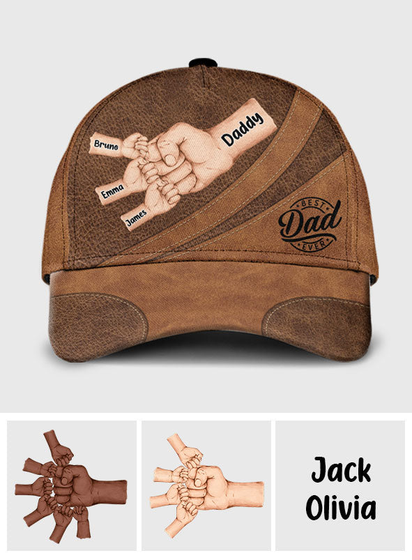 Best Dad Ever - Personalized Father Classic Cap