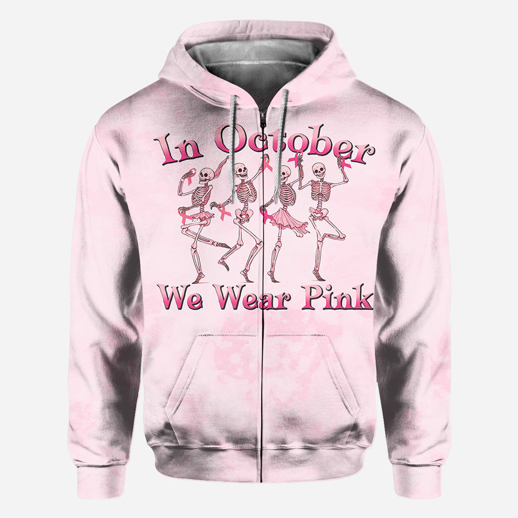 Im Oktober tragen wir Pink – personalisiertes T-Shirt zur Sensibilisierung für Brustkrebs