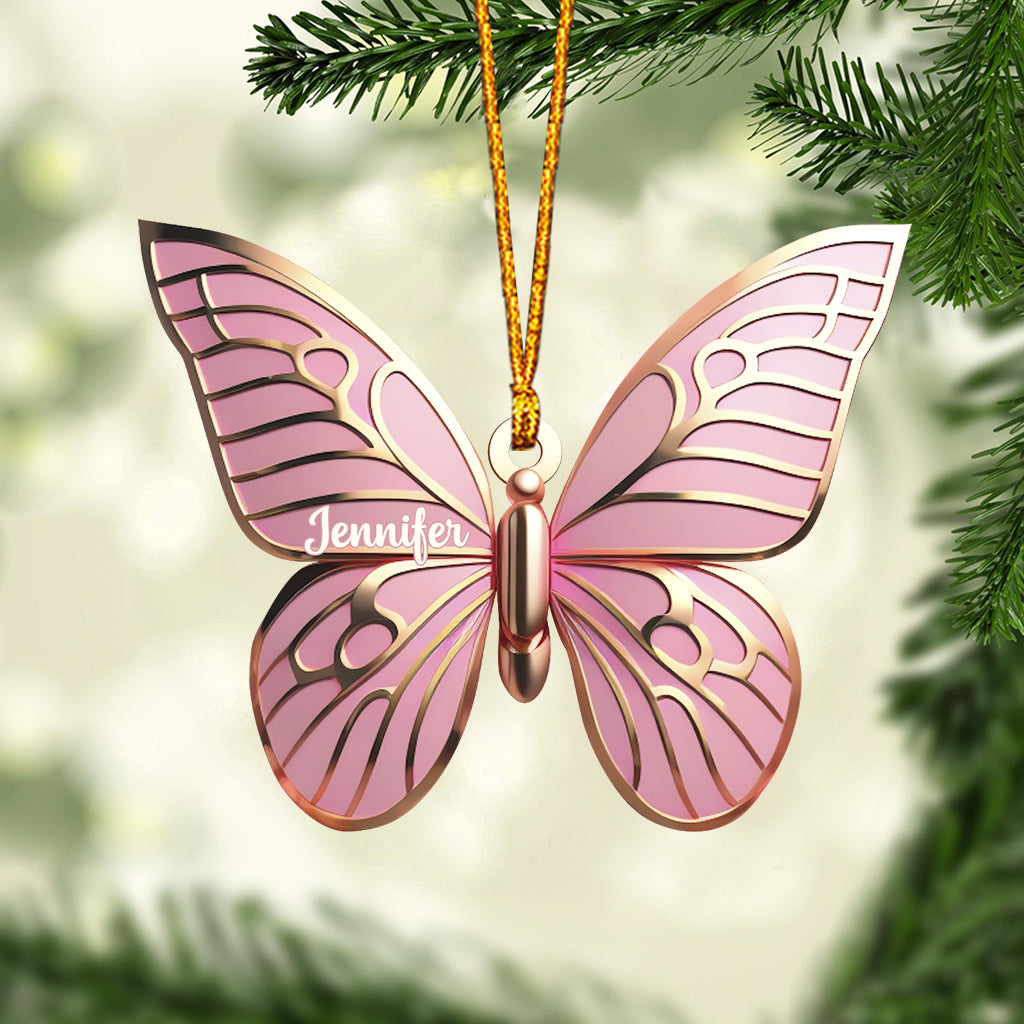 Papillons d'amour - Ornement papillon personnalisé