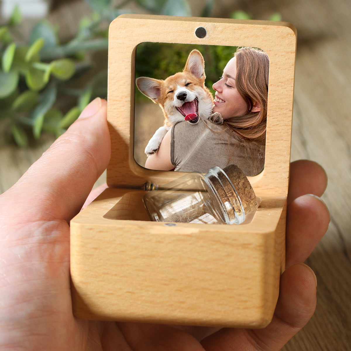 Ne pleure pas pour moi, je vais bien - Souvenir personnalisé en fourrure pour chien