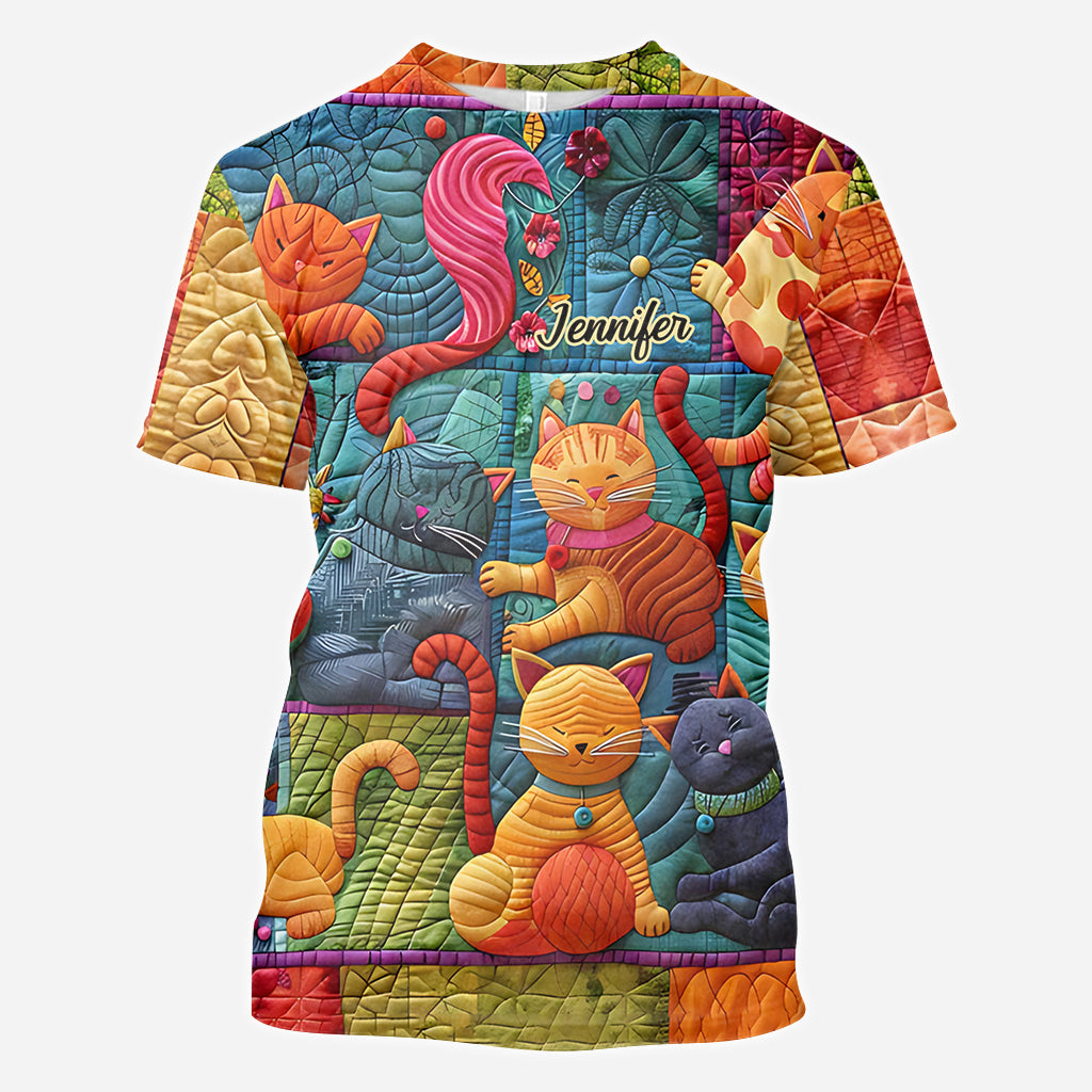 Beautiful Cats - Personalized Cat All Over Shirt