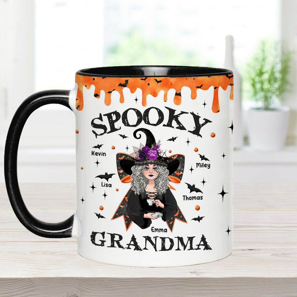 Spooky Any Title - Personalized Grandma Accent Mug