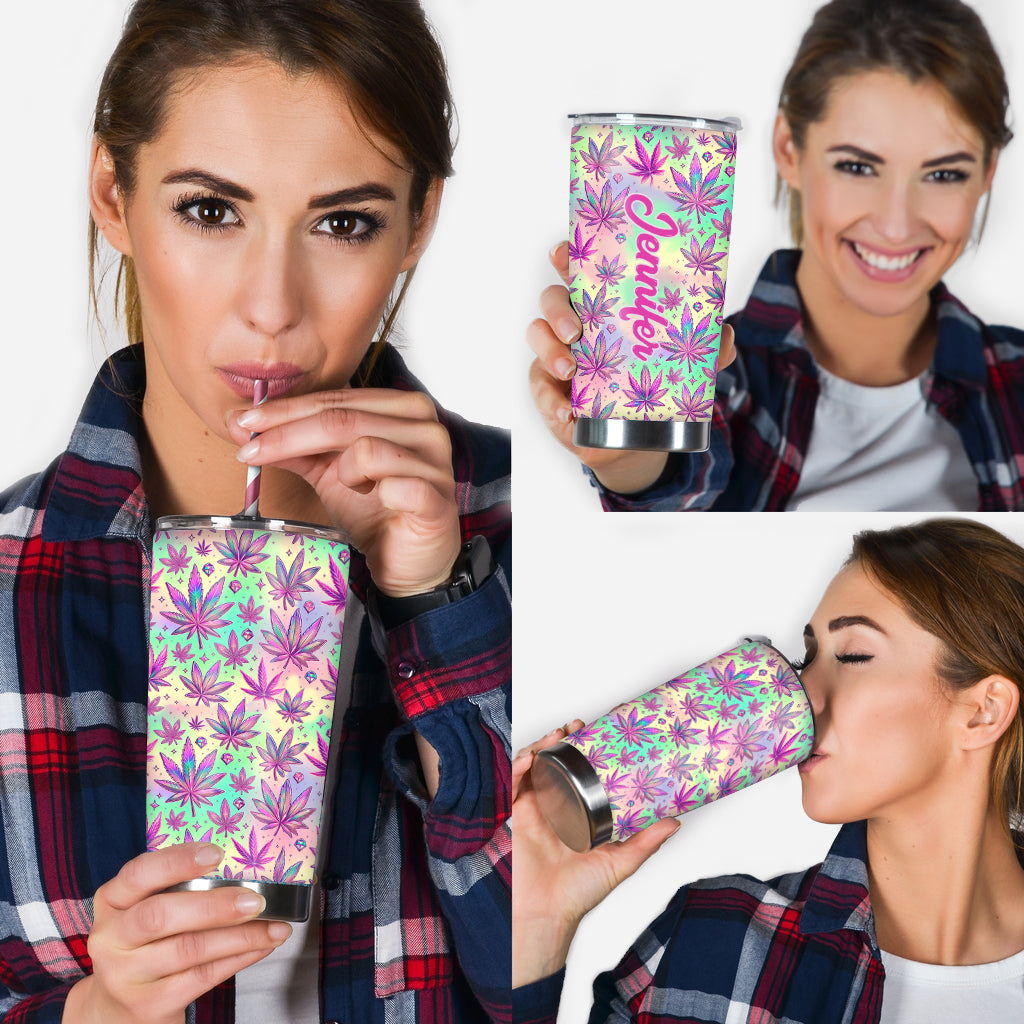 High Maintenance - Personalized Weed Tumbler