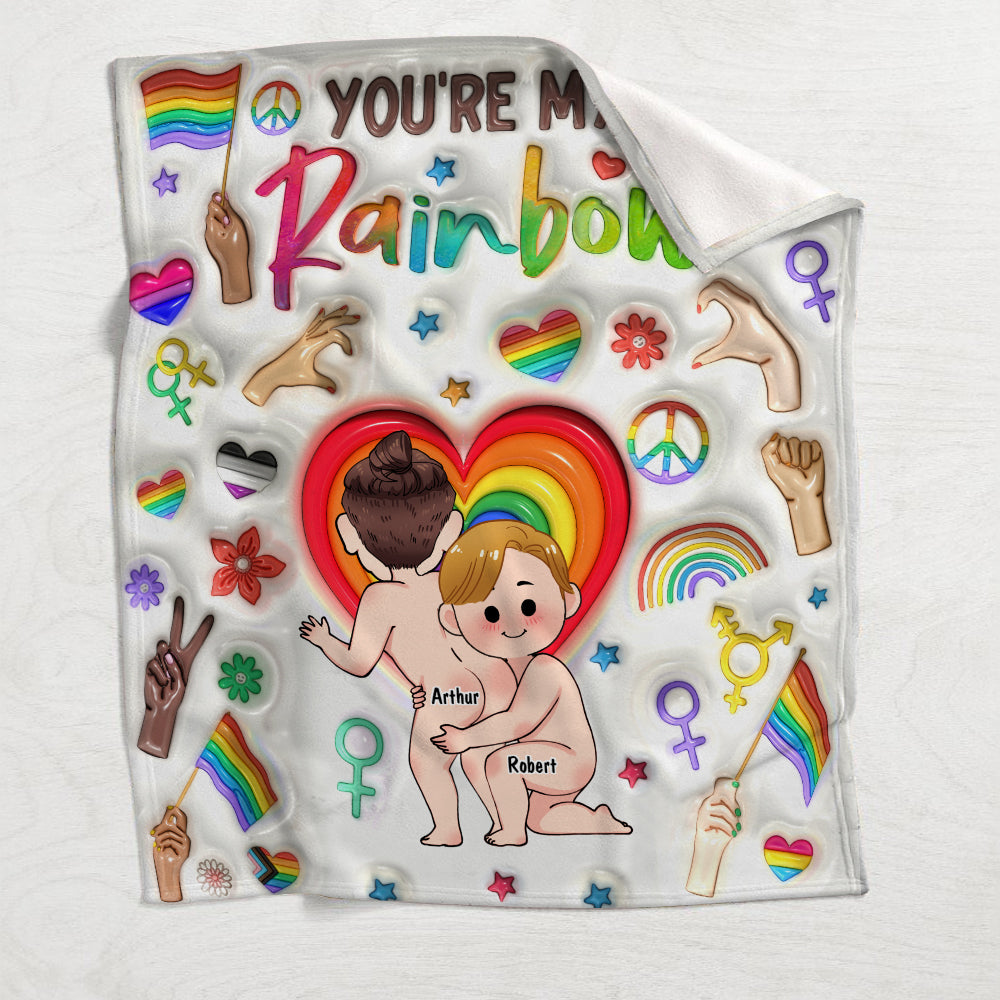 Partner In Crime - Personalized LGBT Support Blanket