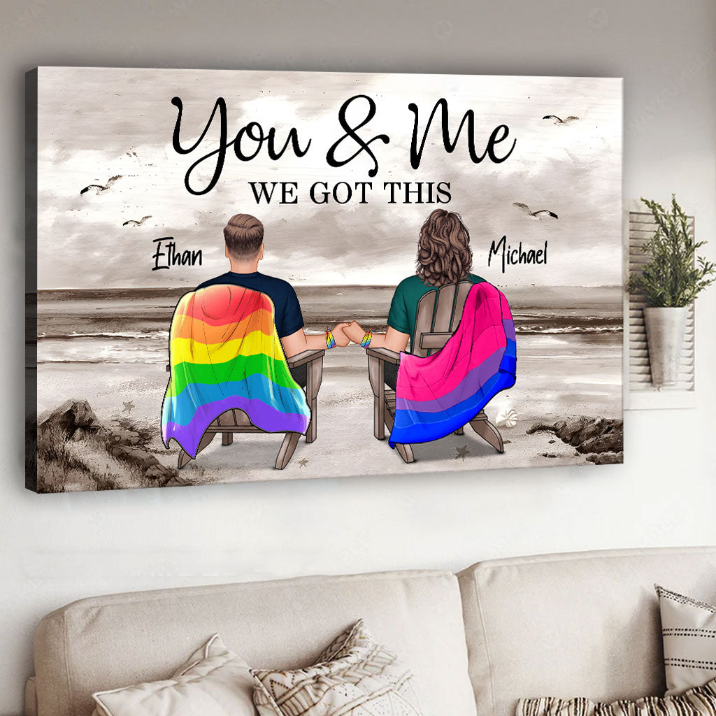 We Got This - Personalized LGBT Support Canvas And Poster