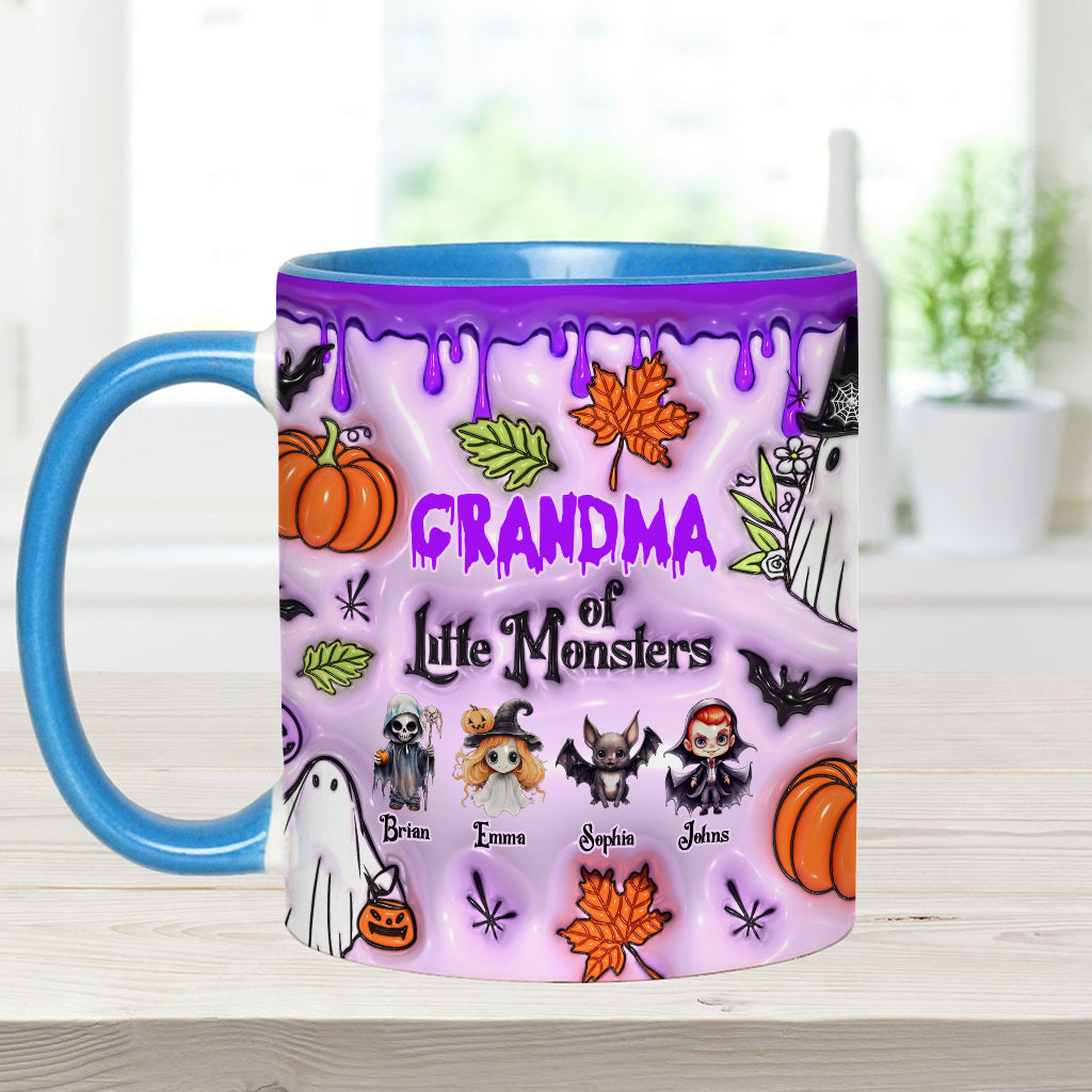 Oma der kleinen Monster – Personalisierte Tasse mit Oma-Akzent