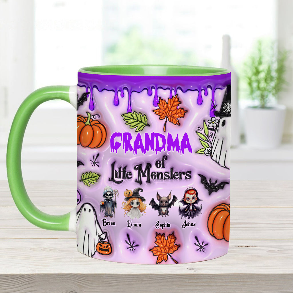 Oma der kleinen Monster – Personalisierte Tasse mit Oma-Akzent