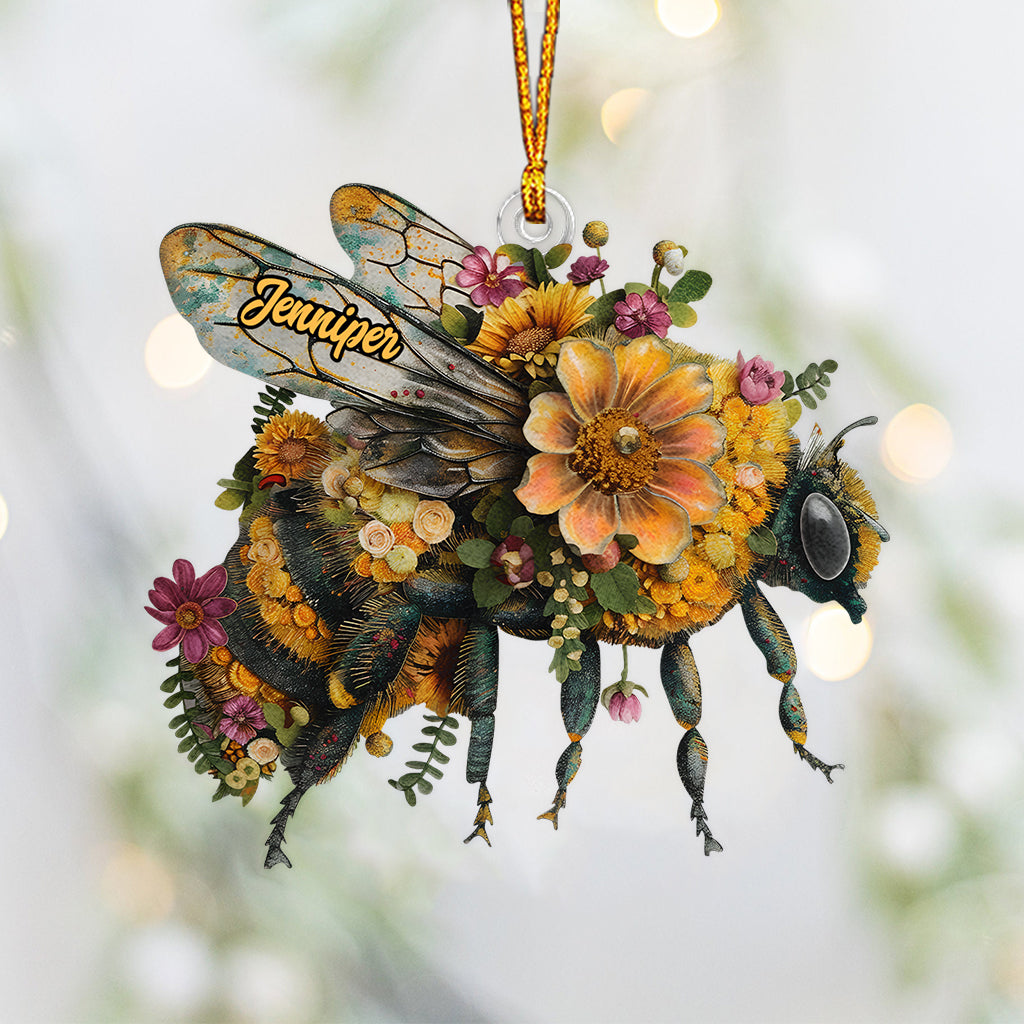 Abeilles - Ornement abeille personnalisé en forme de abeille