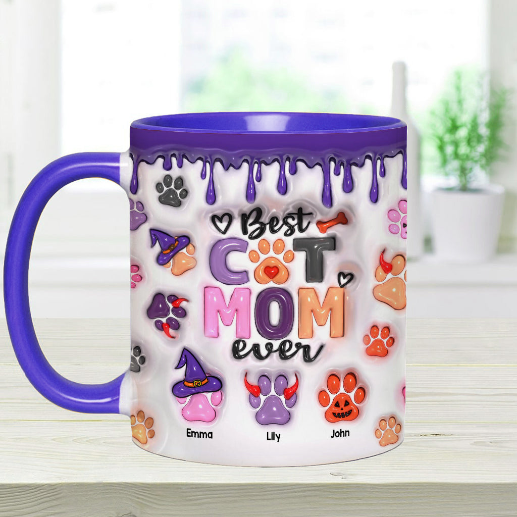 Die beste Hundemama, Katzenmama, Hundepapa, Katzenpapa aller Zeiten – personalisierte Tasse mit Hundemotiv