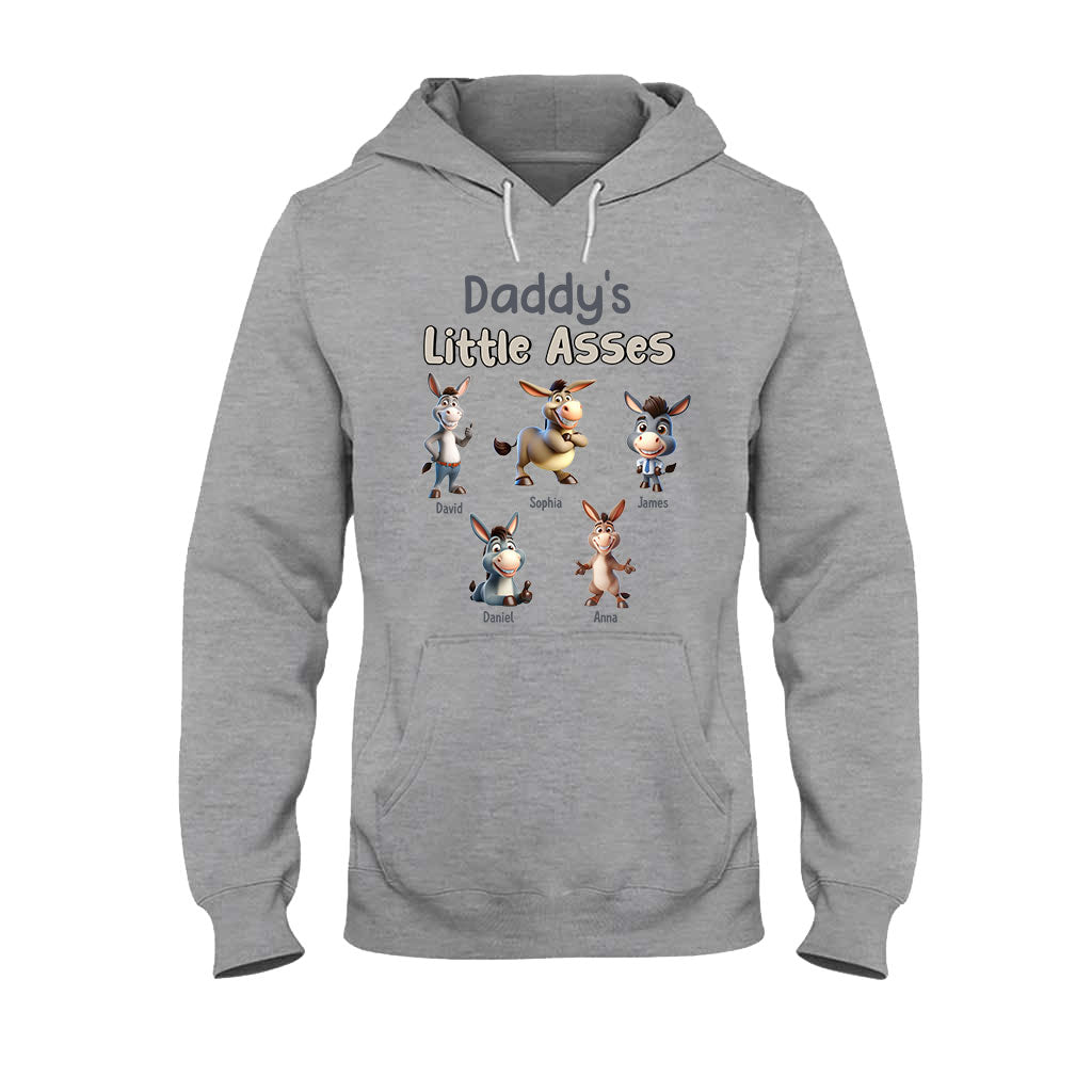 Daddy's Little Cuties - Personalized Father T-shirt And Hoodie